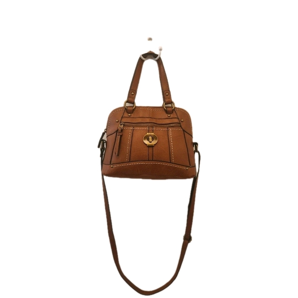 b.o.c. Tan Shoulder Bag with Gold Accents - Picture 3 of 7